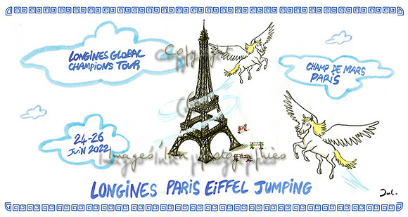 Paris Eiffel Jumping toute année