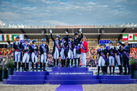 Podium par équipe